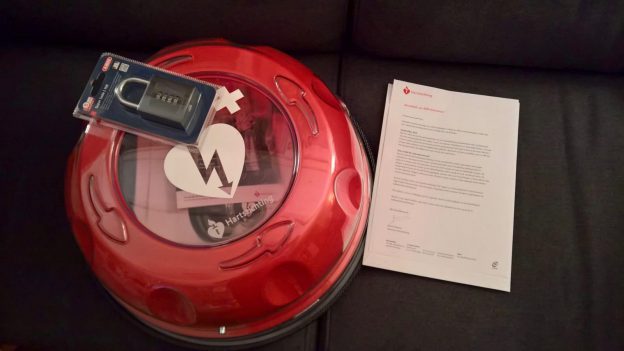AED Kast Vriendenloterij